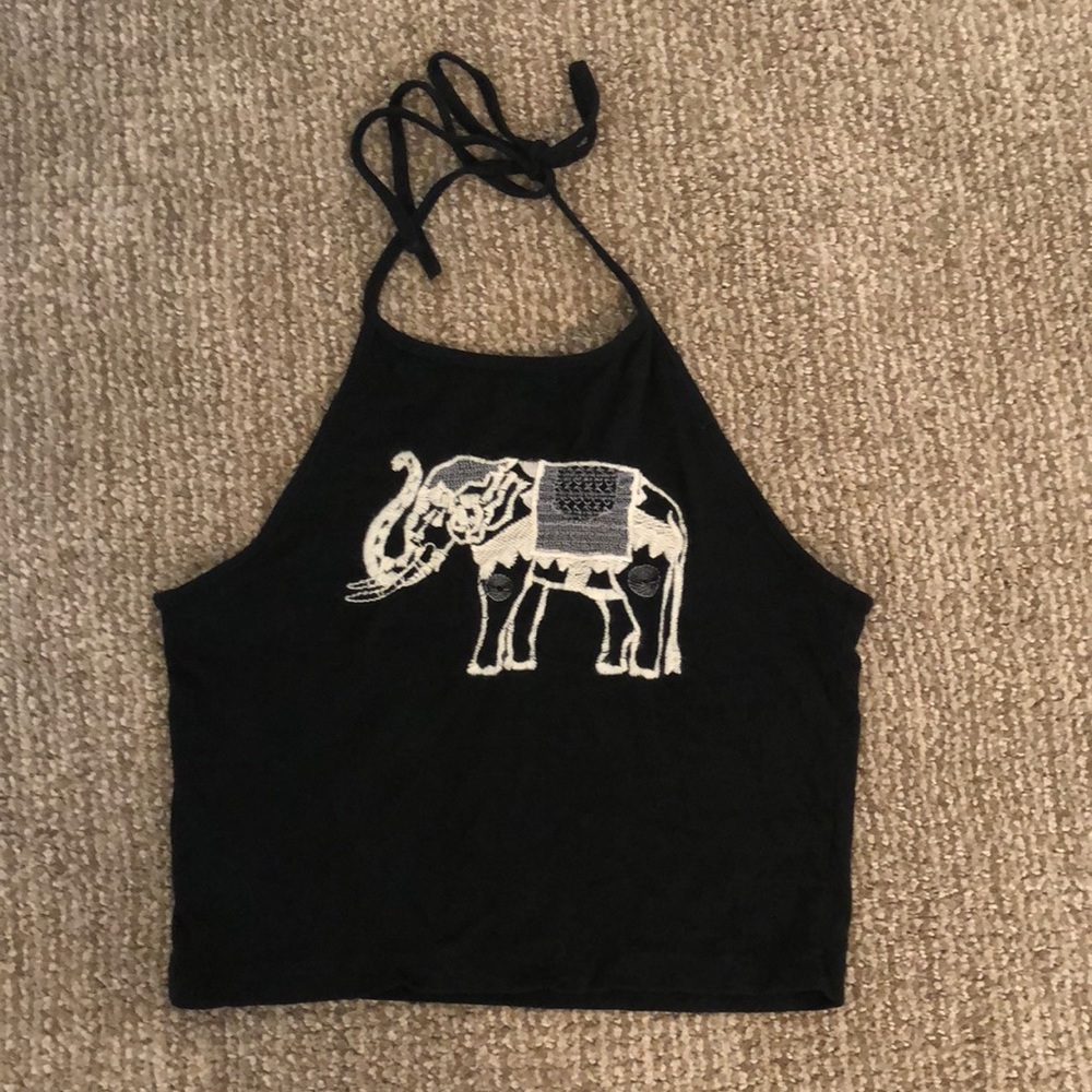 Brandy Melville elephant crop top